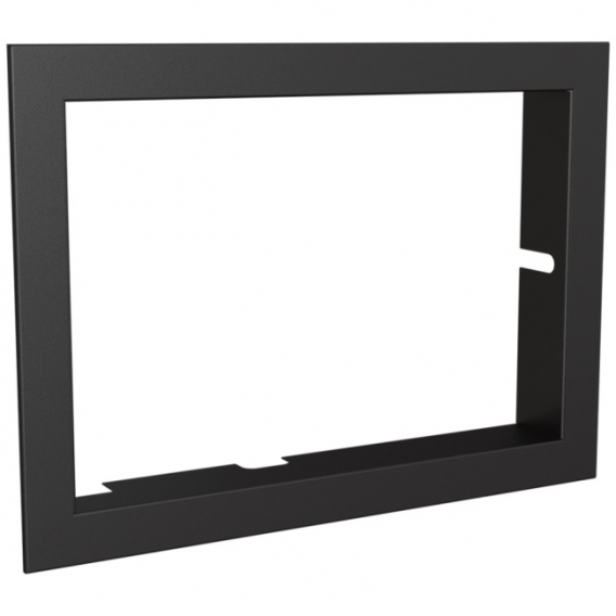 Obrázok pre Montážny rámik 90° pre krbové vložky ZIBI 11 rovné presklenie 