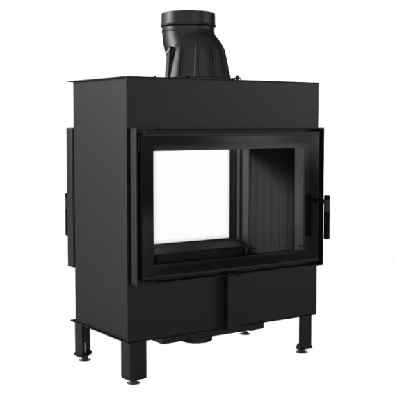 Obrázok pre Krbová vložka LUCY 14 tunelové presklenie s čiernym ohniskom