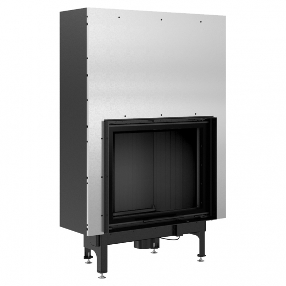 Obrázok pre Krbová vložka NADIA 13 s výsuvným otváraním dvierok s čiernym ohniskom