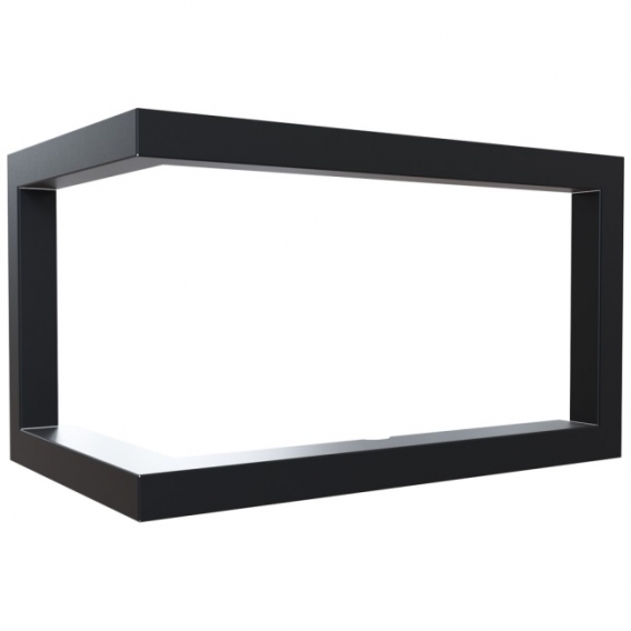 Obrázok pre Montážny rámik 90°- 70mm pre krbové vložky NADIA 14 G ľavé presklenie 