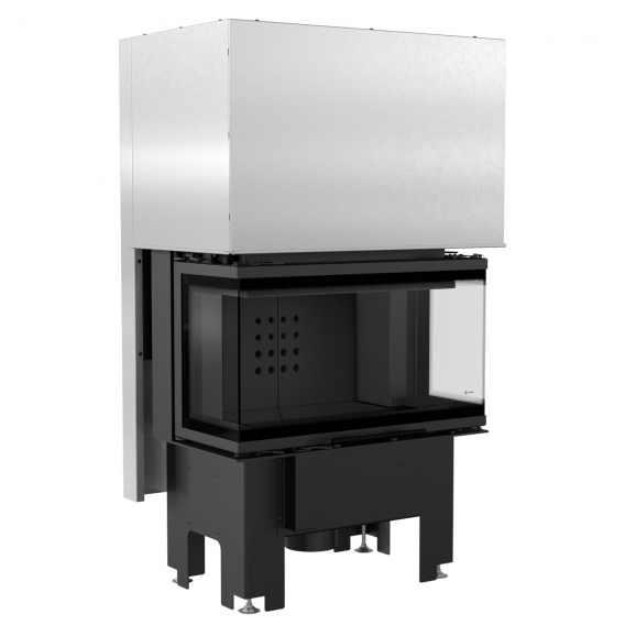 Obrázok pre Krbová vložka NBC 7 trojstranné presklenie s čiernym ohniskom