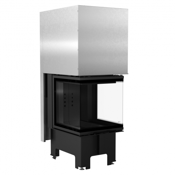 Obrázok pre Krbová vložka NBC 8 trojstranné presklenie s čiernym ohniskom