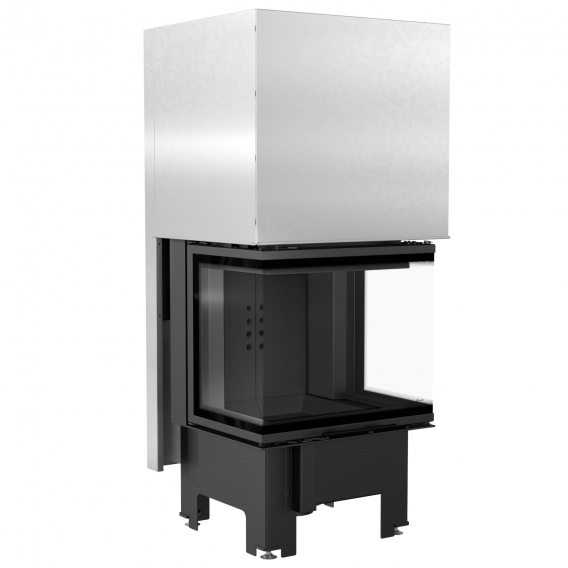 Obrázok pre Krbová vložka NBC 9 trojstranné presklenie s čiernym ohniskom 