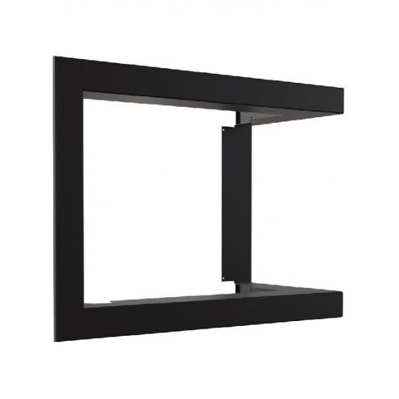 Obrázok pre Montážny rámik 90° pre krbové vložky SIMPLE/S pravé presklenie  