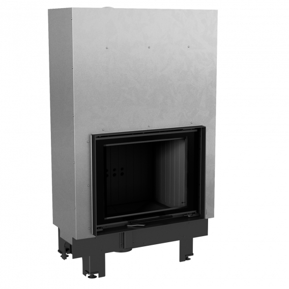 Obrázok pre Krbová vložka MBZ 13 s výsuvným otváraním dvierok s čiernym ohniskom