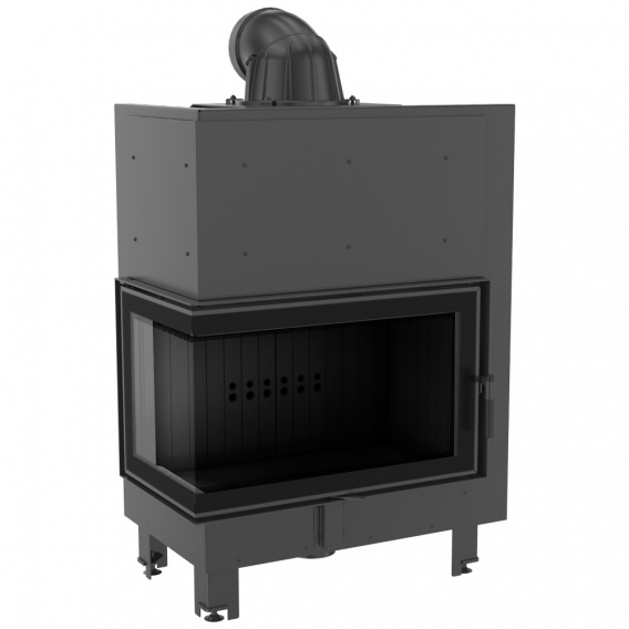 Obrázok pre Krbová vložka MBO 15 BS ľavé presklenie s čiernym ohniskom