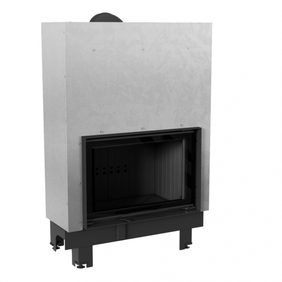 Obrázok pre Krbová vložka MBO 15 s výsuvným otváraním dvierok s čiernym ohniskom