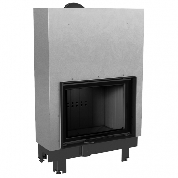 Obrázok pre Krbová vložka MBA 17 s výsuvným otváraním dvierok s čiernym ohniskom