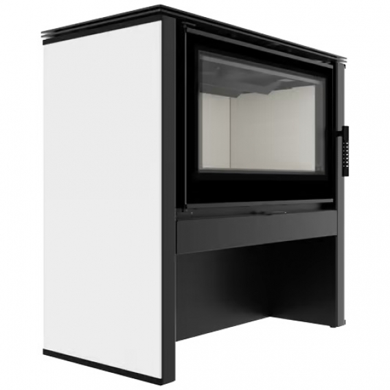 Obrázok pre Krbové kachle JUNO 12 biele panely