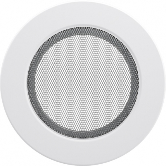 Obrázok pre Mriežka okrúhla Ø 125 biela 