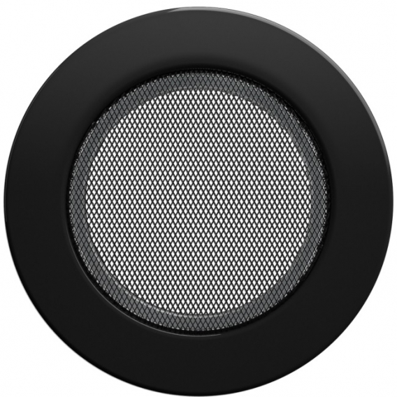 Obrázok pre Mriežka okrúhla Ø 125 čierna 