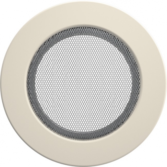 Obrázok pre Mriežka okrúhla Ø 125 krémová 