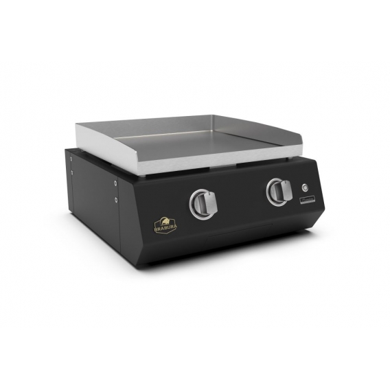 Obrázok pre Plynový gril L-CLASS 20 čierny s nerezovou varnou platňou