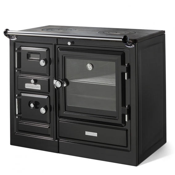 Obrázok pre Teplovzdušný krbový sporák SAJA 8/100 - zadný vývod 