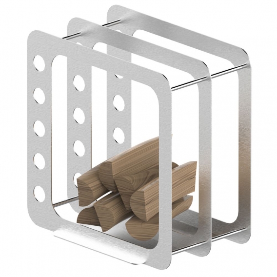 Obrázok pre Stojan na drevo K3 z nehrdzavejúcej ocele 