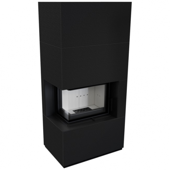 Obrázok pre Modulárny krb FLOKI ľavý - ZIMBABWE NERO