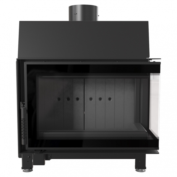 Obrázok pre Krbová vložka SIMPLE S BS pravé presklenie s čiernym ohniskom