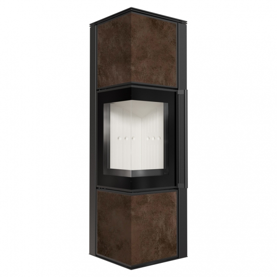 Obrázok pre Krbové kachle TORA M 8 povrchová úprava - OXIDE MORO