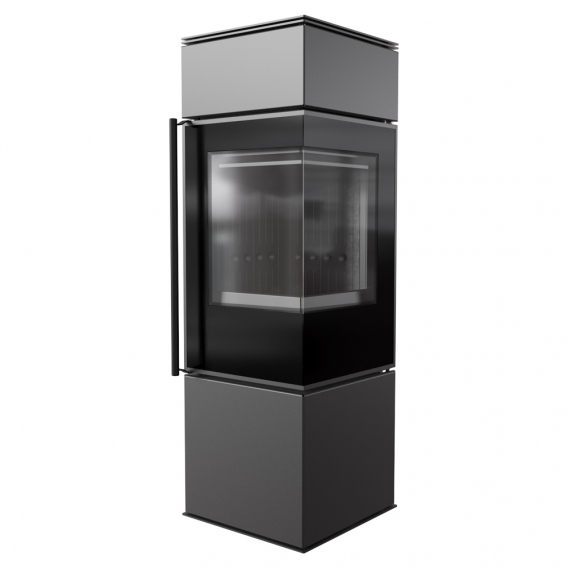 Obrázok pre Krbové kachle REN S pravé s čiernym ohniskom