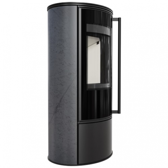 Obrázok pre Krbové kachle ERIK s akumulačnou keramikou - GRAPHITE SATIN