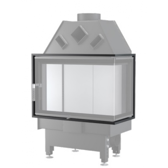 Obrázok pre Montážny rámik 90°- R15 pre krbové vložky DRAGON 2B a NEMO 2B