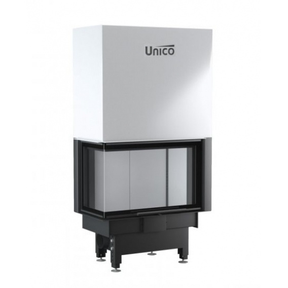 Obrázok pre Krbová vložka DRAGON 2 ľavé presklenie s výsuvným otváraním dvierok