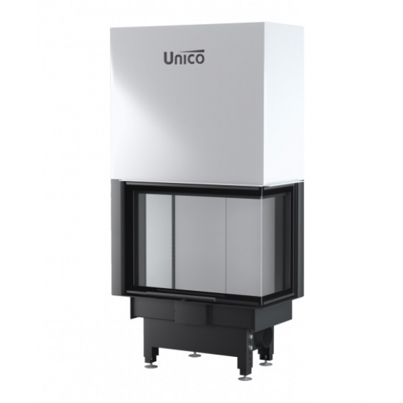 Obrázok pre Krbová vložka DRAGON 2 XL pravé presklenie s výsuvným otváraním dvierok