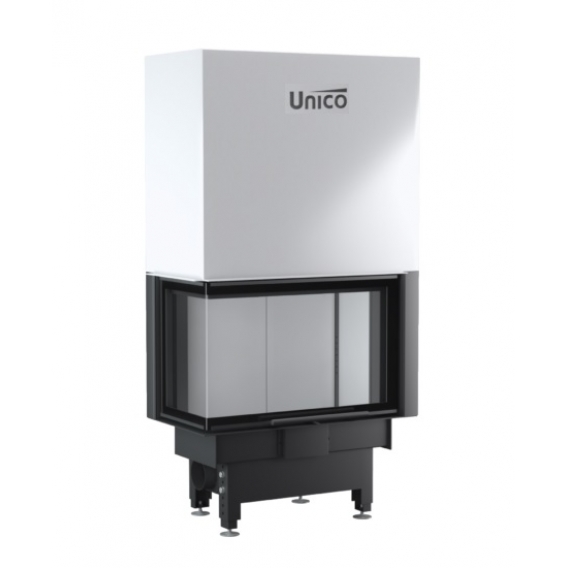 Obrázok pre Krbová vložka DRAGON 2 SLIM ľavé presklenie s výsuvným otváraním dvierok