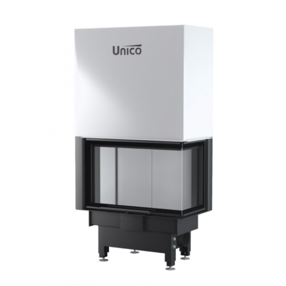 Obrázok pre Krbová vložka DRAGON 2 SLIM pravé presklenie s výsuvným otváraním dvierok