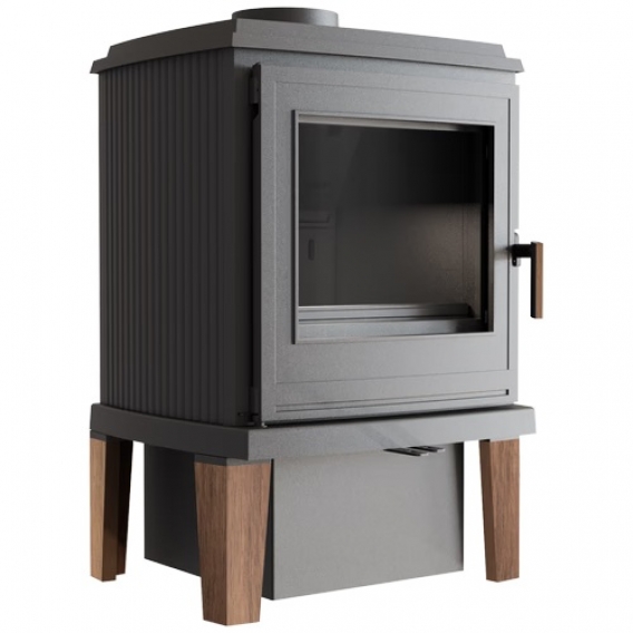 Obrázok pre Liatinové kachle KOZA K11 s drevenými nožičkami 