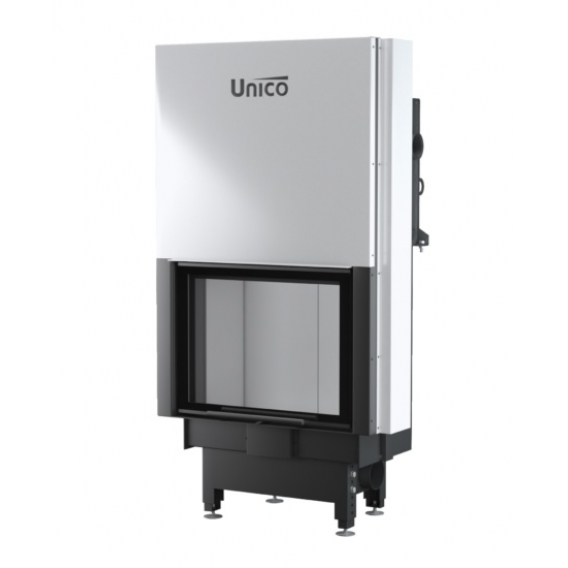 Obrázok pre Teplovodná krbová vložka NEMO 2 XL s výsuvným otváraním dvierok 