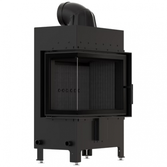 Obrázok pre Krbová vložka LUCY 12 NEW ľavé presklenie s čiernym ohniskom