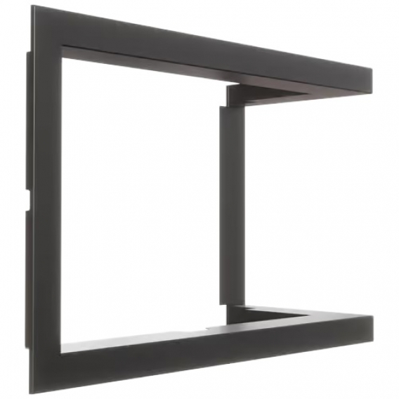 Obrázok pre Montážny rámik 90°- 60mm pre krbové vložky LUCY 14 NEW pravé presklenie