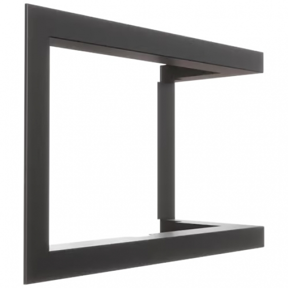 Obrázok pre Montážny rámik 90°- 70mm pre krbové vložky LUCY 14 NEW pravé presklenie