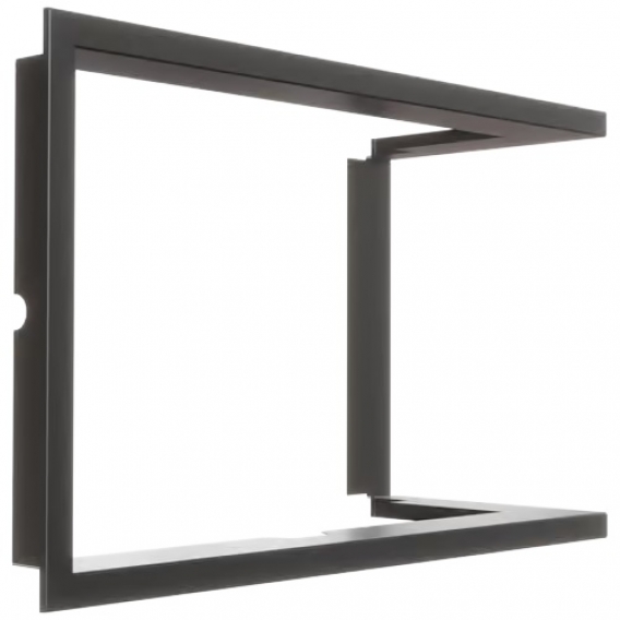 Obrázok pre Montážny rámik 90°- 35mm pre krbové vložky LUCY 14 NEW pravé presklenie