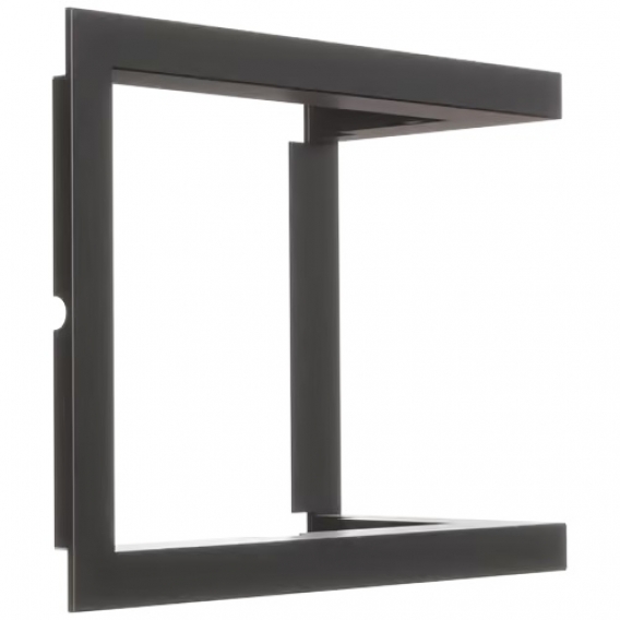 Obrázok pre Montážny rámik 90°- 60mm pre krbové vložky LUCY 12 NEW pravé presklenie