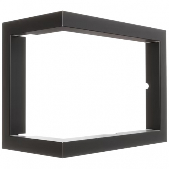 Obrázok pre Montážny rámik 90°- 70mm pre krbové vložky LUCY 12 NEW ľavé presklenie