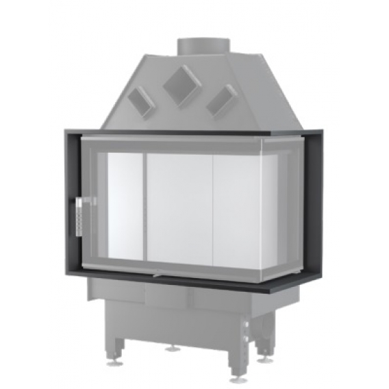 Obrázok pre Montážny rámik 90°- RZ15 pre krbové vložky DRAGON 8B a NEMO 8B