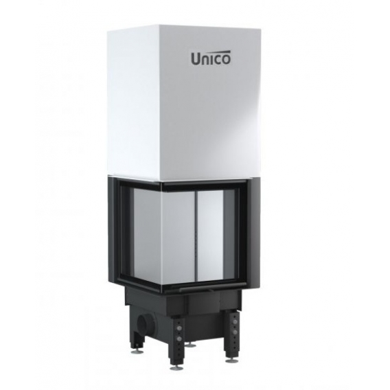 Obrázok pre Krbová vložka DRAGON 8 ľavé presklenie s výsuvným otváraním dvierok