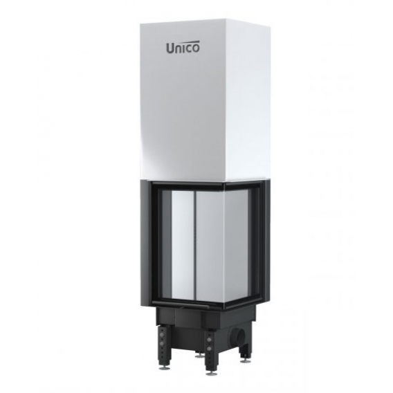 Obrázok pre Krbová vložka DRAGON 8 XXL pravé presklenie s výsuvným otváraním dvierok