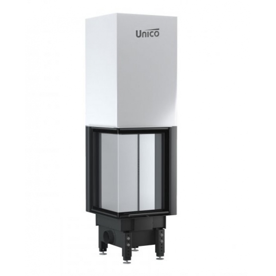 Obrázok pre Krbová vložka DRAGON 8 XXL ľavé presklenie s výsuvným otváraním dvierok