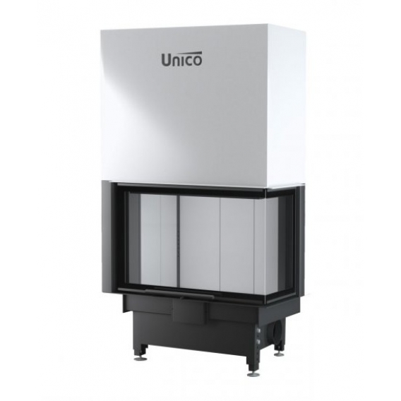 Obrázok pre Krbová vložka DRAGON 4 SLIM XL pravé presklenie s výsuvným otváraním dvierok