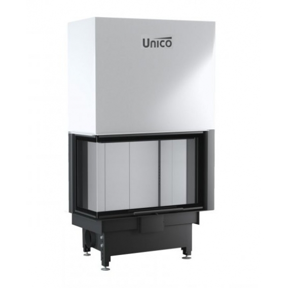 Obrázok pre Krbová vložka DRAGON 4 SLIM XL ľavé presklenie s výsuvným otváraním dvierok