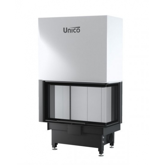 Obrázok pre Krbová vložka DRAGON 4 SLIM pravé presklenie s výsuvným otváraním dvierok