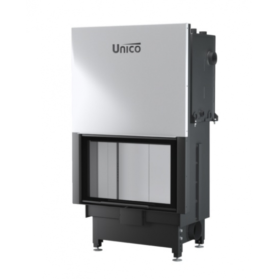 Obrázok pre Teplovodná krbová vložka NEMO 4 SLIM s výsuvným otváraním dvierok