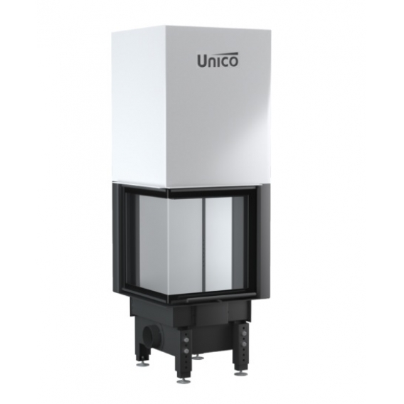 Obrázok pre Teplovodná krbová vložka NEMO 8 ľavé presklenie s výsuvným otváraním dvierok