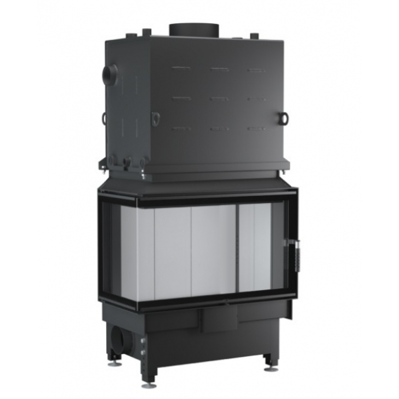 Obrázok pre Teplovodná krbová vložka NEMO 4 SLIM ľavé presklenie