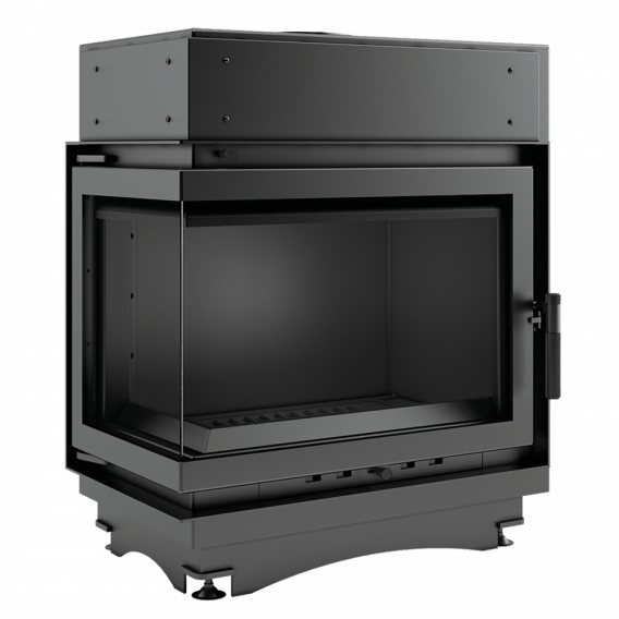 Obrázok pre Teplovodná krbová vložka MAJA 12 BS ľavé presklenie s dochladzovacou špirálou