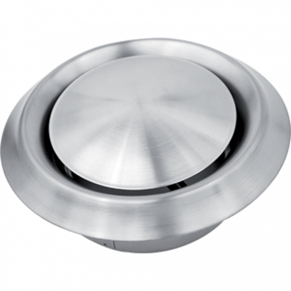 Obrázok pre Anemostat Ø100 nerezový