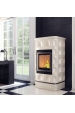 Obrázok pre Kachľová pec BLANKA 8 krémová lesklá